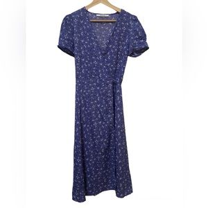 Floral Wrap dress- NEW never been worn !!